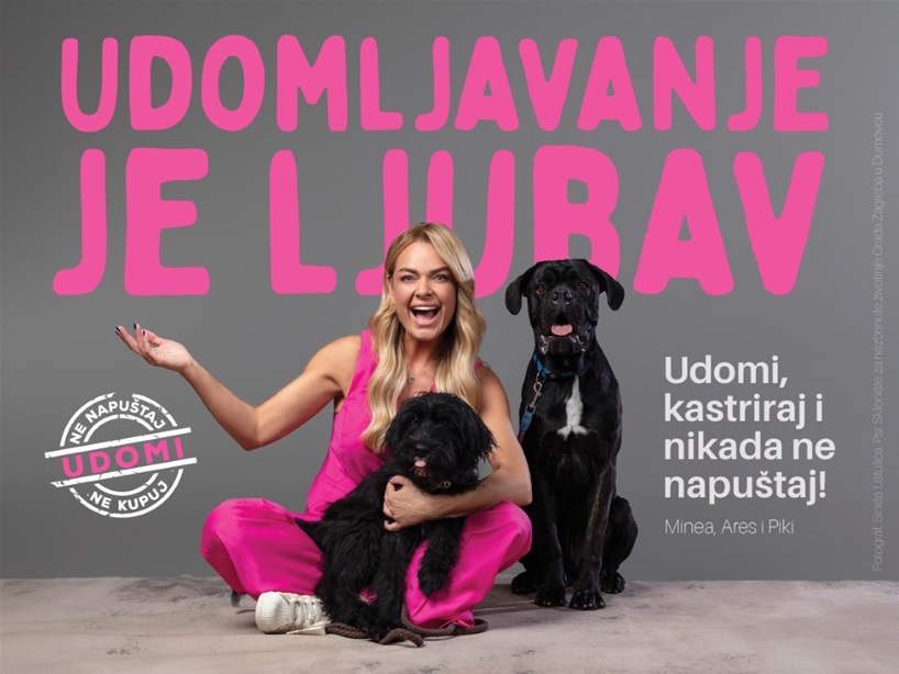 Izgled vizuala Udomljavanje je ljubav