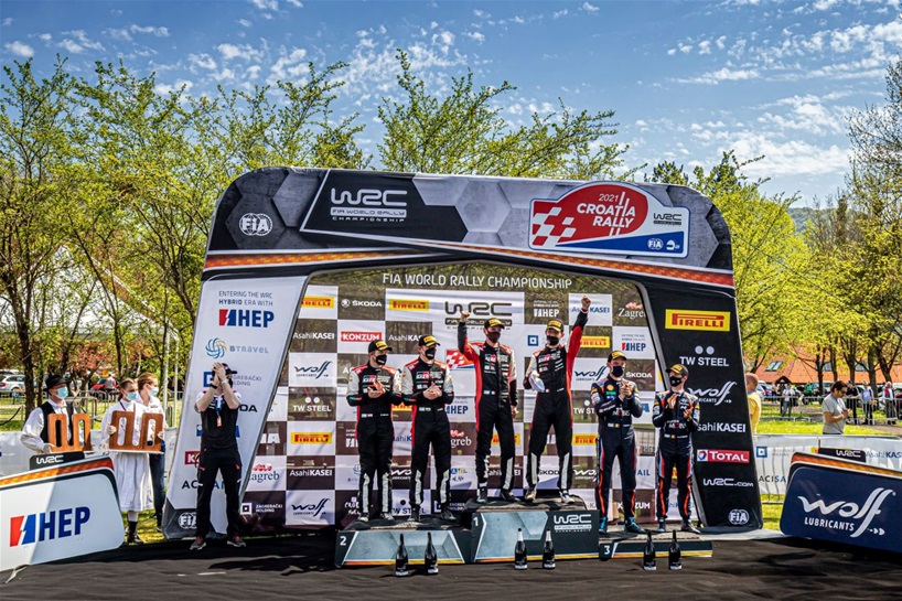 Sébastien Ogier i Julien Ingrassia pobjednici Croatia Rallyja (autor Uroš Modlic) (4)
